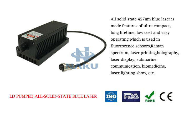457nm High Stability Blue Laser 1~1000mW